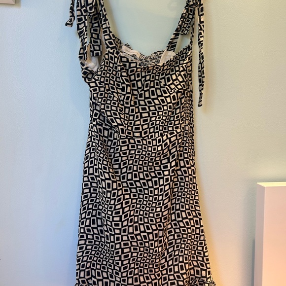 Urban Outfitters Black and White Mini Dress- S - Picture 1 of 3